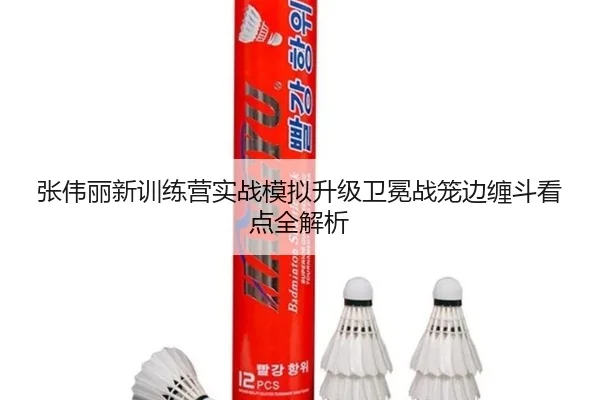张伟丽新训练营实战模拟升级卫冕战笼边缠斗看点全解析 - Kaiyun